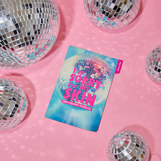 pH 5.5 Jelly Mask Brightening — #mirrorballmask