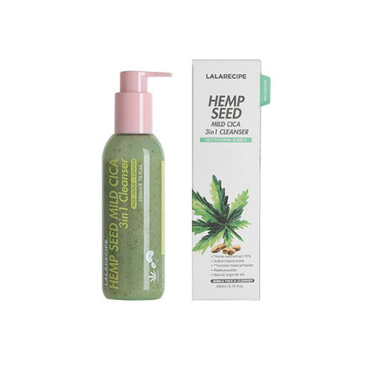 LALARECIPE Hempseed Mild Cica 3in1 Cleanser