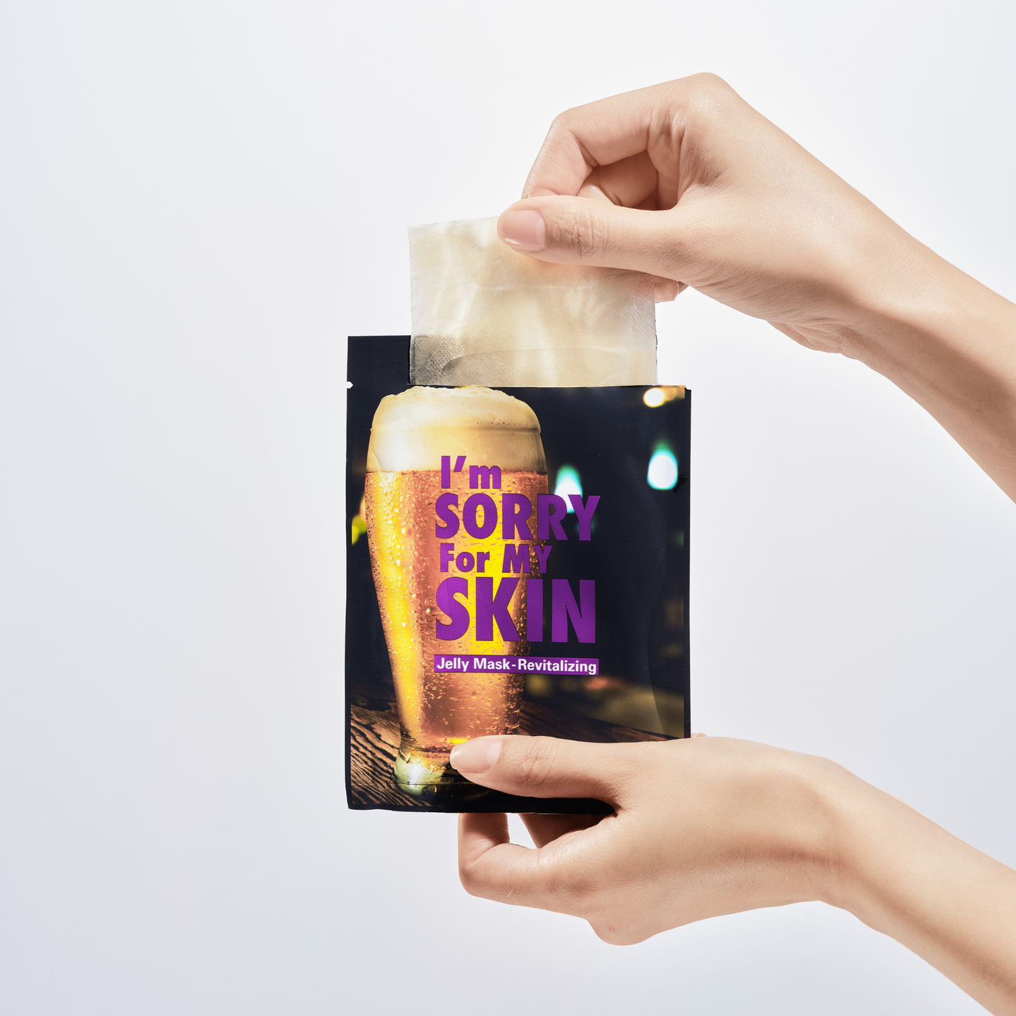 Revitalizing Jelly Mask — #beermask