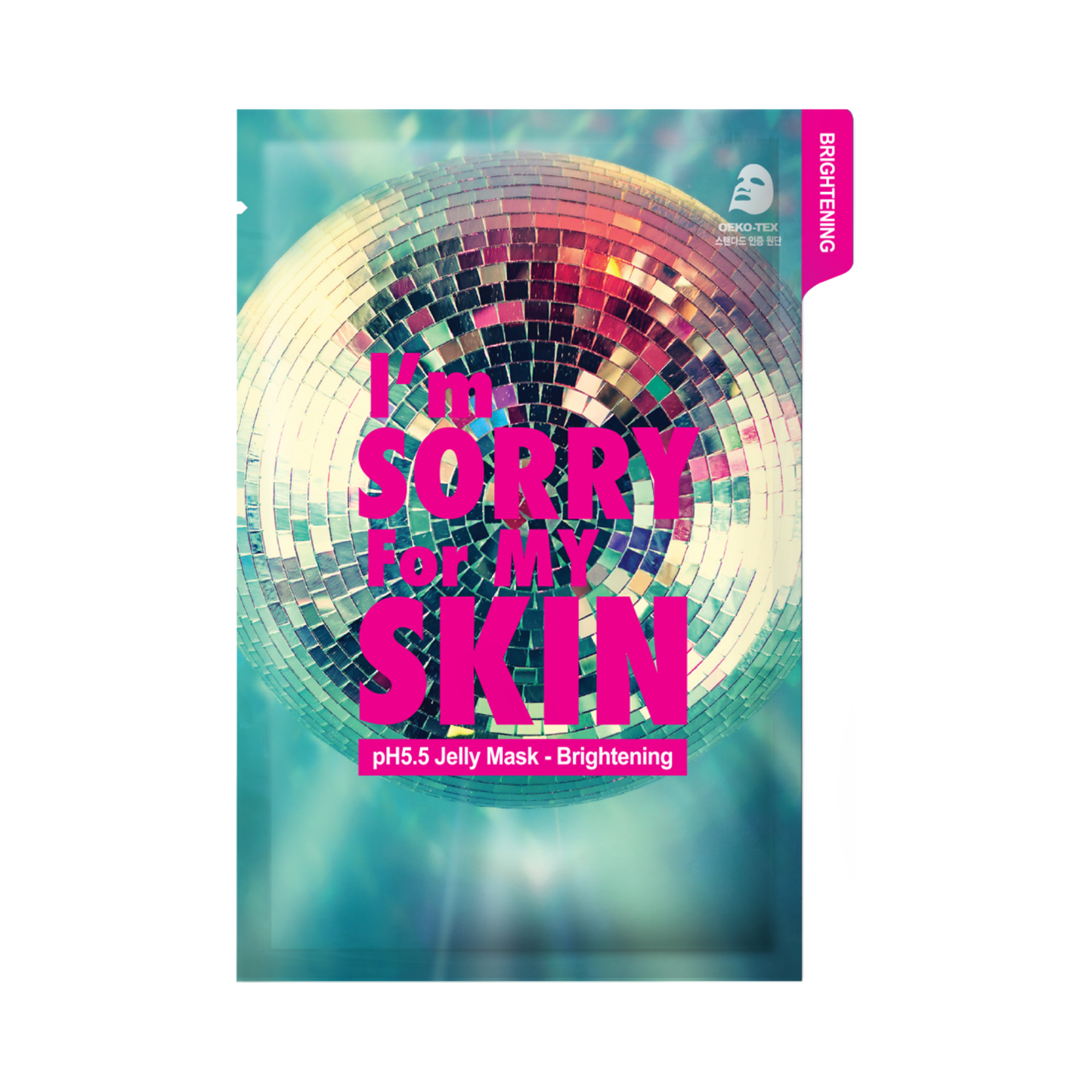 pH 5.5 Jelly Mask Brightening — #mirrorballmask