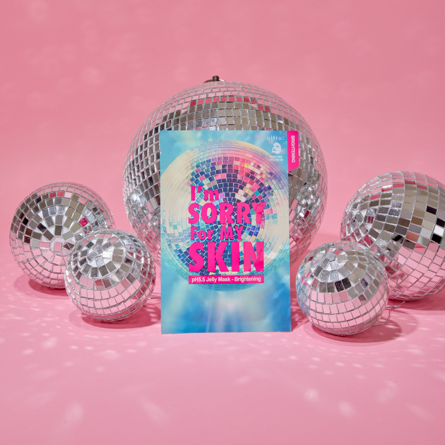 pH 5.5 Jelly Mask Brightening — #mirrorballmask