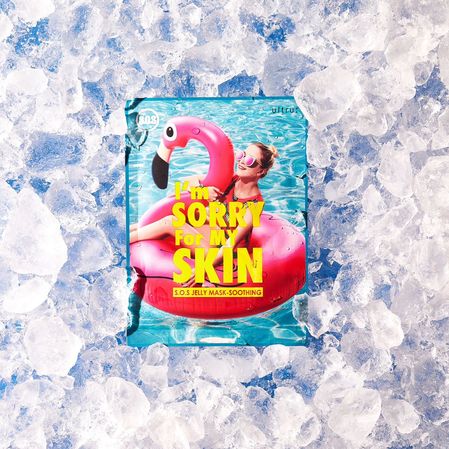 S.O.S Soothing Jelly Mask — #flamingomask